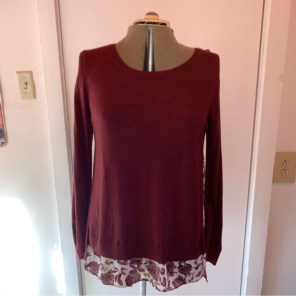 Shirttail Sweater